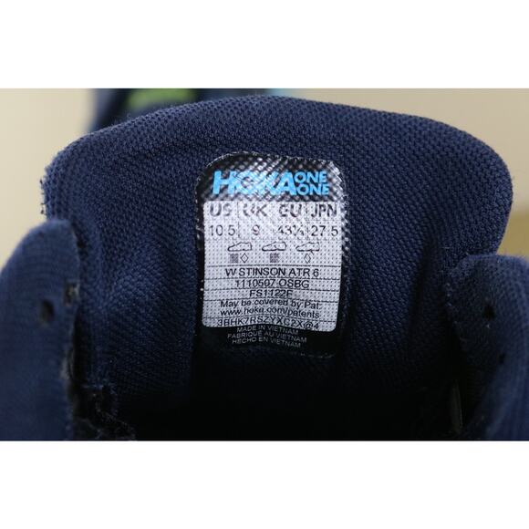 Hoka One One Womens 10.5B Blue Stinson ATR6 1110507 OSBG View Photos - Picture 13 of 15